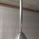 Industrial pendant lamp opaline Art Deco style – 50s/60s