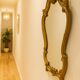 Louis XV style gilded mirror, mid-20th century, 89×54cm