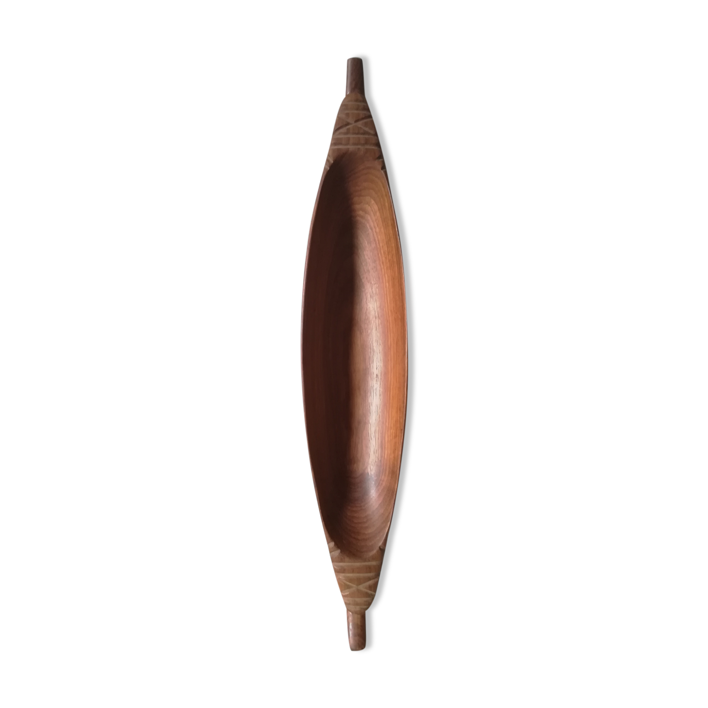 Teak dish