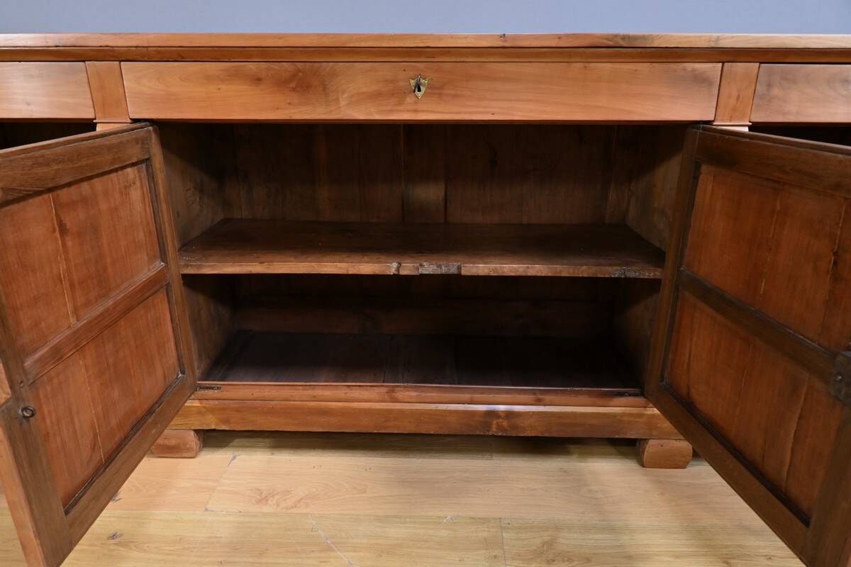 Large Cherrywood Sideboard, Restoration Style – Mid-19th Century
