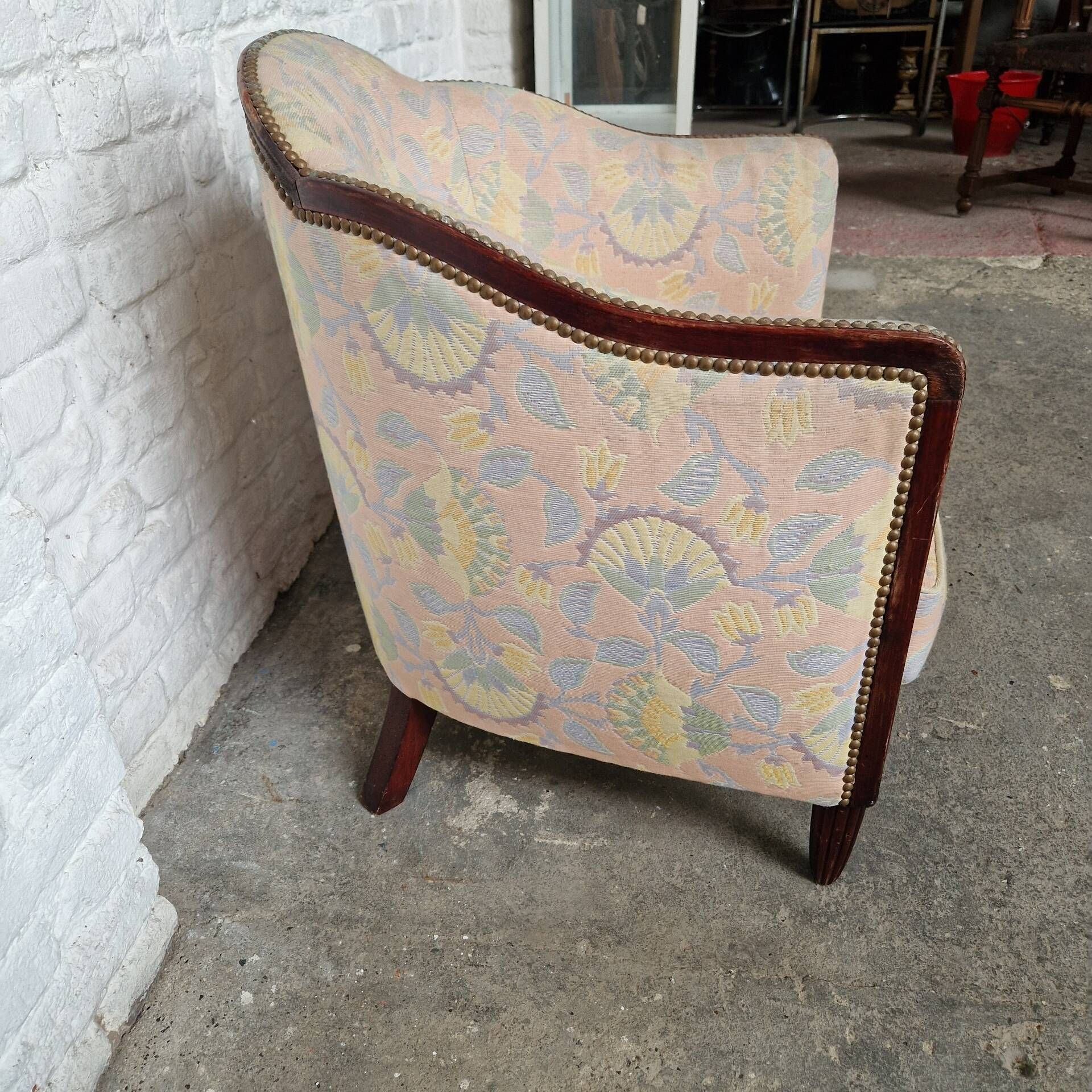 Art Deco cocktail armchair – Ocean liner style – 1930s
