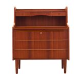 Teak secretary, Danish design, 1970s, production: Denmark