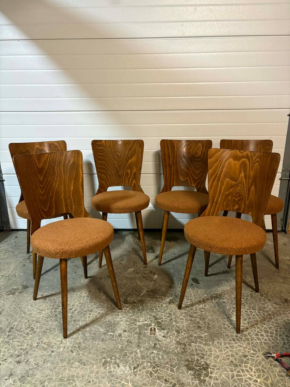 Set of 6 Baumann bistro chairs