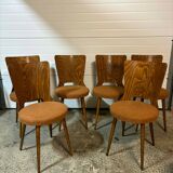 Set of 6 Baumann bistro chairs