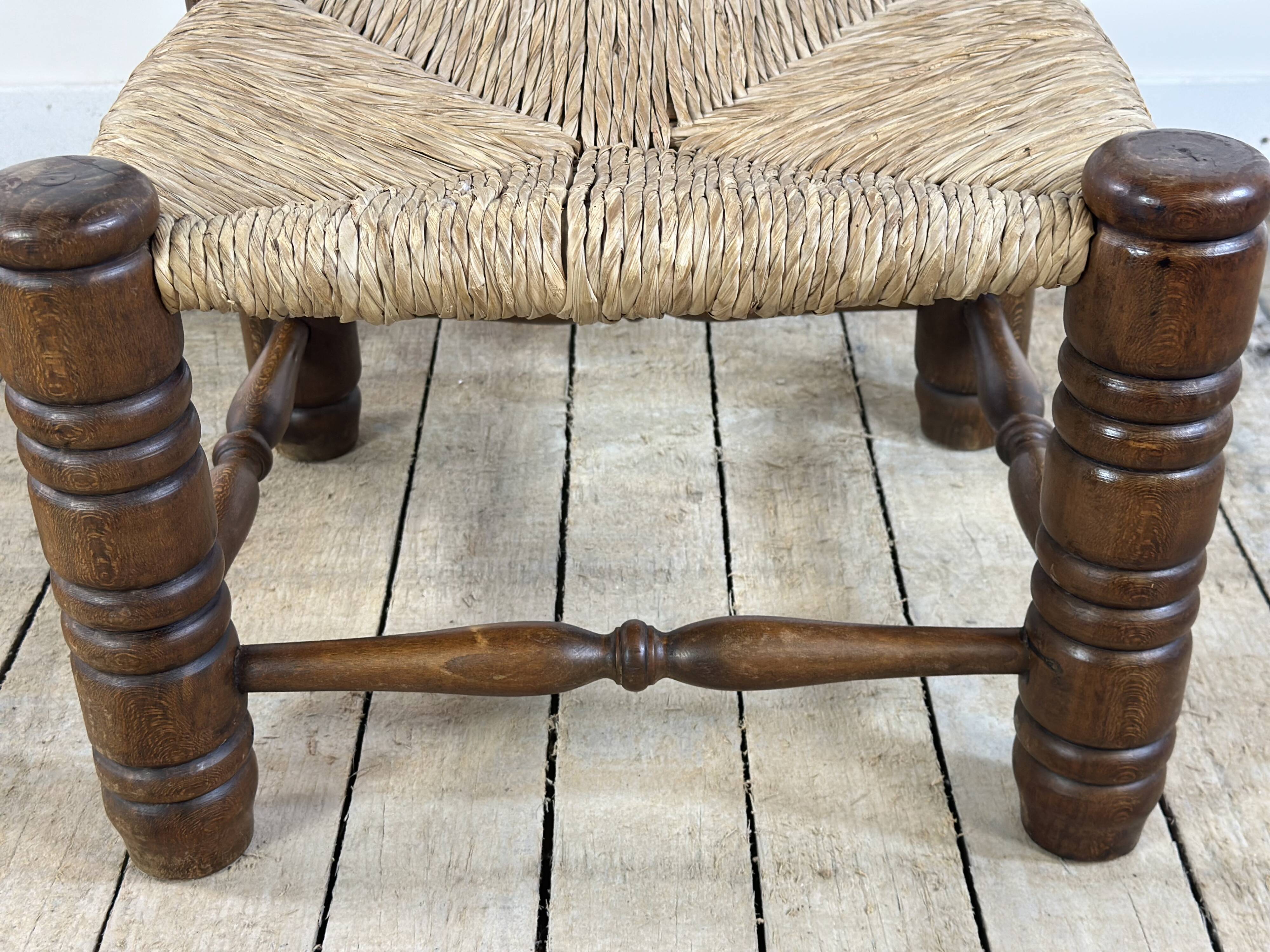 low chairs  Dudouyt style 1950