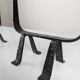 Pair of Wrought Iron Candleholders, 1950s