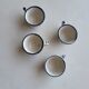 Set of 4 Small ceramic cups