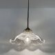 Suspension glass holophane 1950s