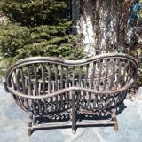 Former seat in bamboo and rattan