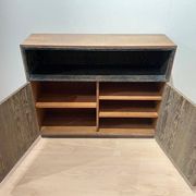 Art Deco Office Cabinet in Limed Oak from De Coene, 1935