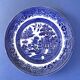 Set 2 assiettes 22.50cm et 2 assiettes 19.50cm JT&S Crown Pottery Longton warranted motif saule