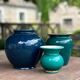 Blue vase