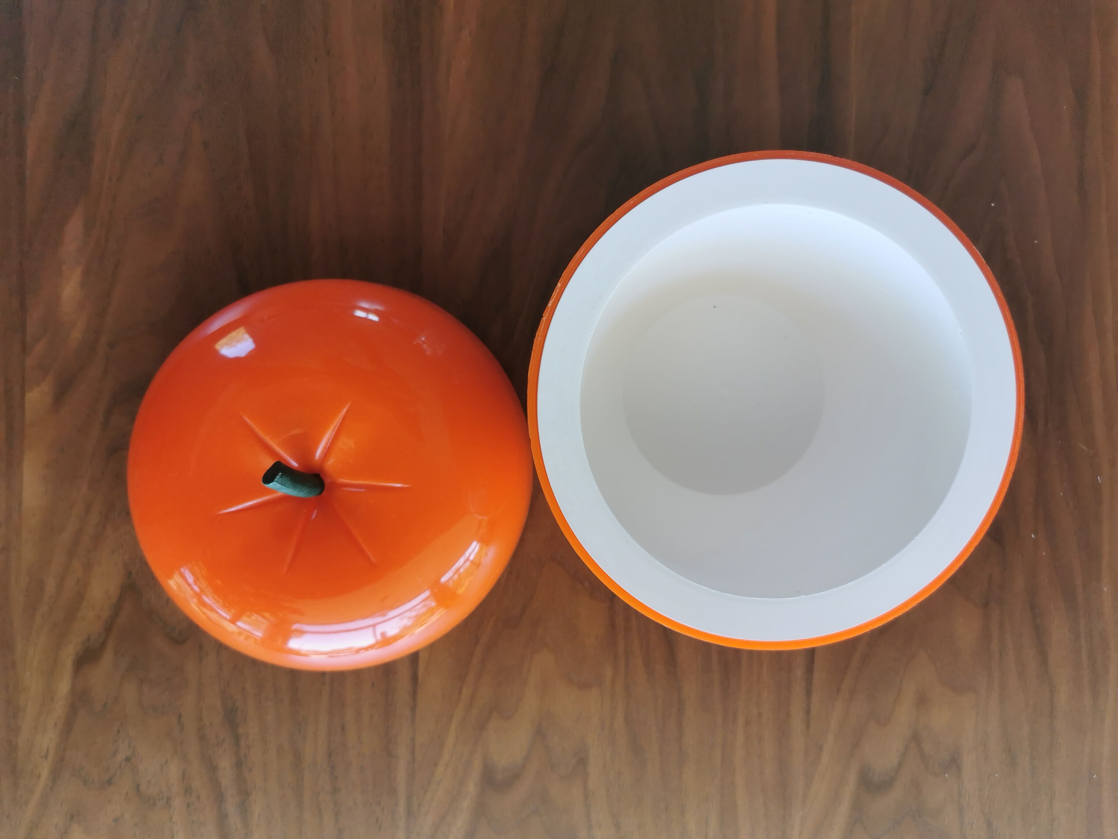 Vintage apple ice bucket