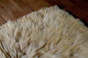 Vintage Alpaca Rug, 1970s