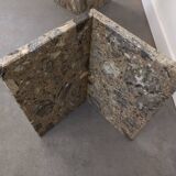 Vintage coffee table in reconstituted stone