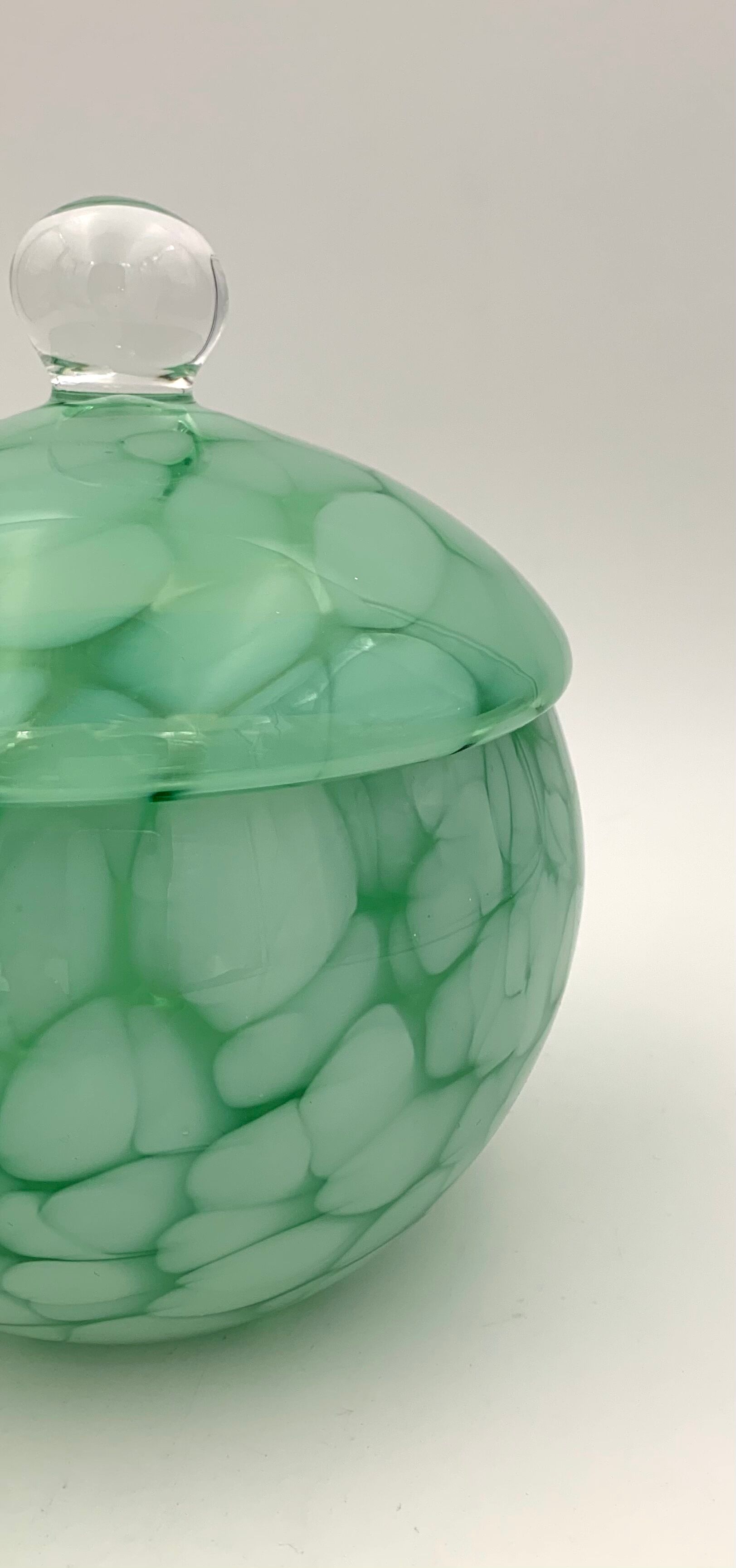 Speckled glass candy, Clichy glass style - 20th century