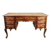 Double-sided desk with drawers