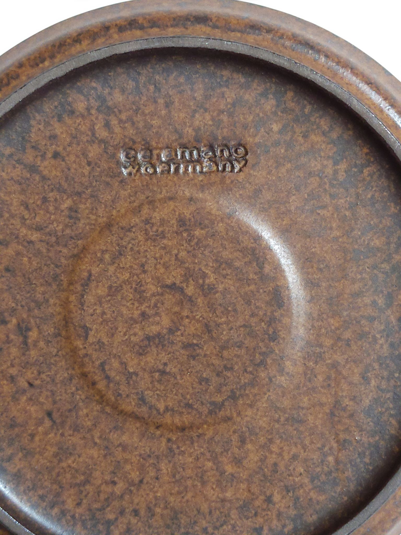 Trois coquetiers céramique ceramano germany années 50