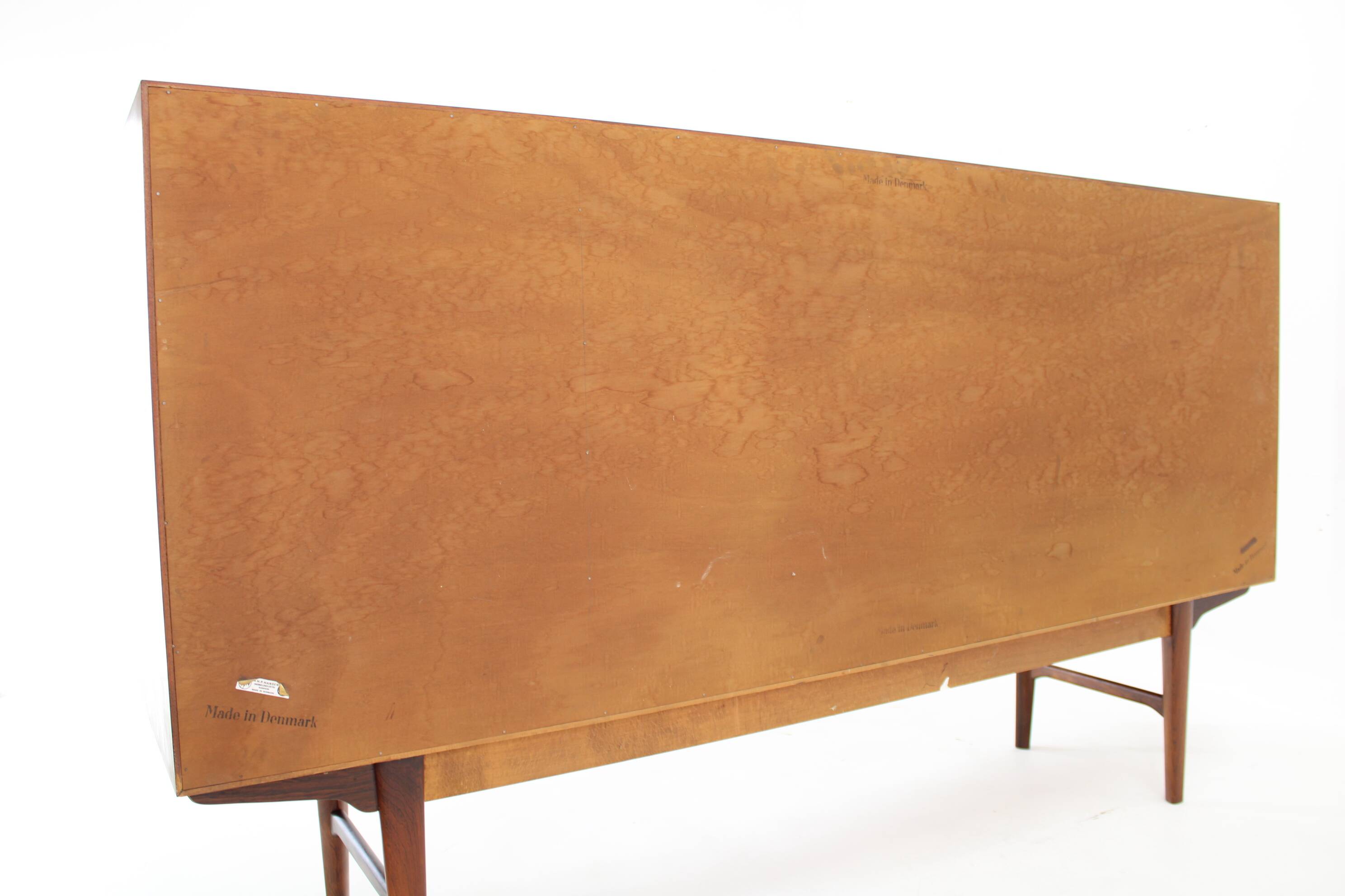 1960s H.P.Hansen Wooden Highboard , Denmark