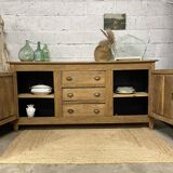 Oak enfilade, large sideboard