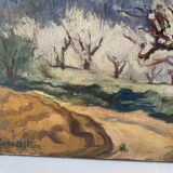 Tableau signé Luce Lefèvre