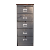 Craft cabinet with flaps, wood desssus, Ronéo year 50-60