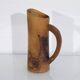 Olive wood vase with handle 1960