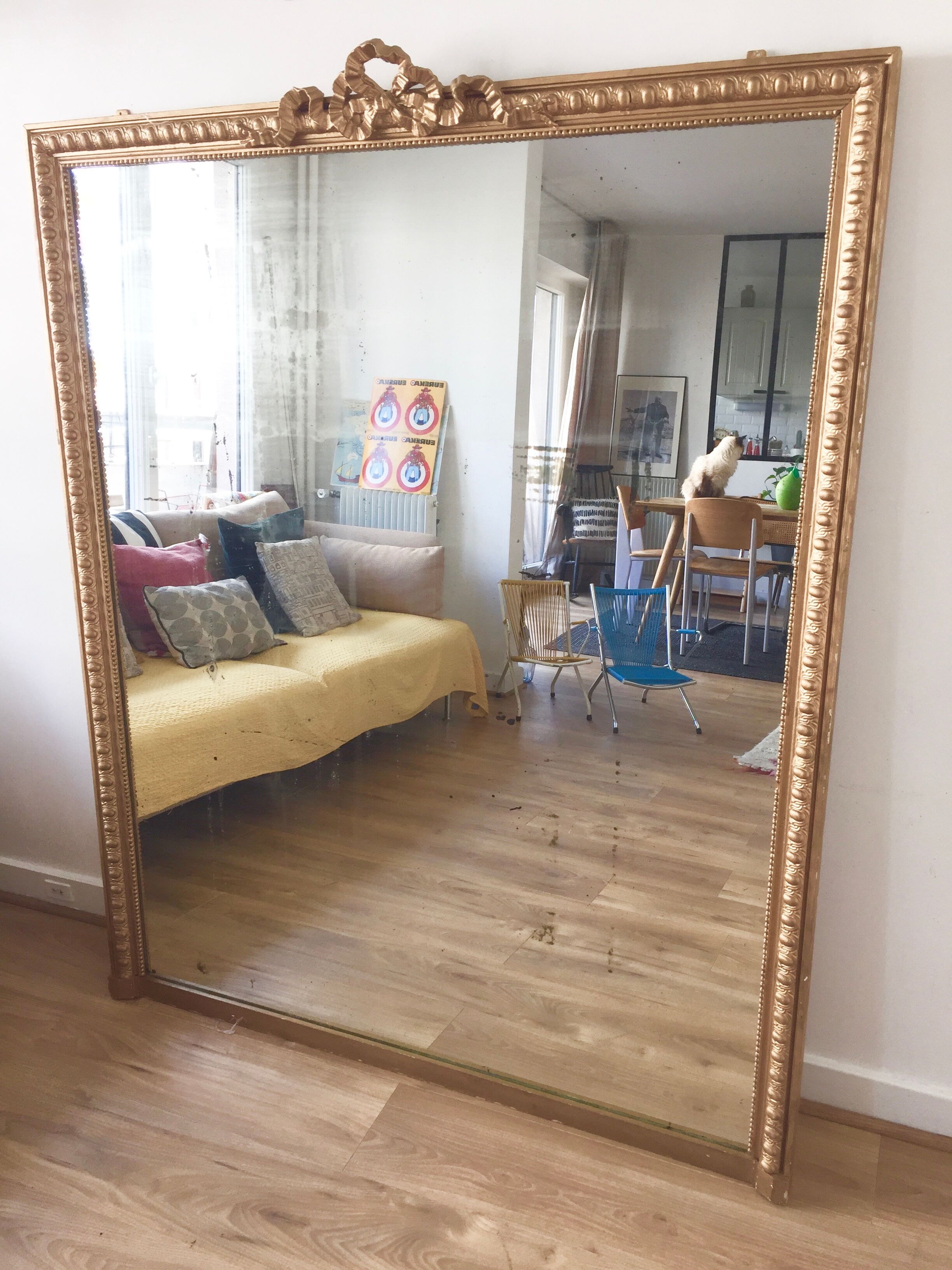 Louis Philippe style mirror 123x154cm