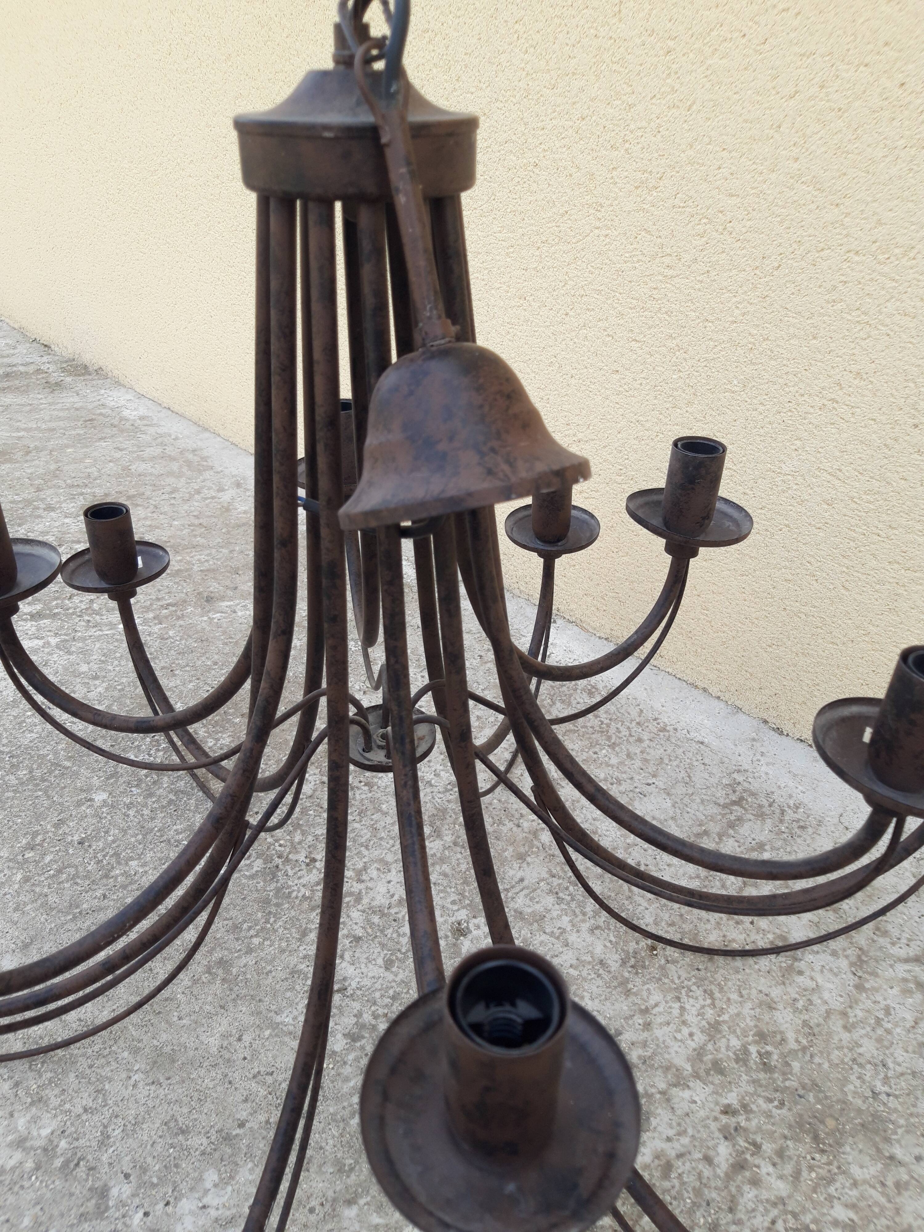 Baroque style chandelier