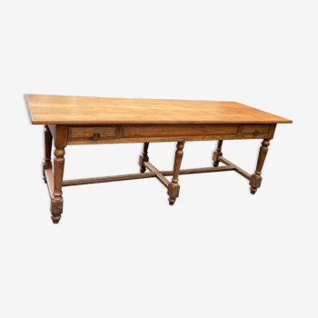 Table drapière en chêne