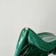 Set of 2 vintage leaf-shaped dishes in majolica.