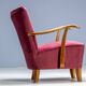 Pair of Art Deco Armchairs, 1930s, Czechoslovakia