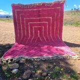 Handmade wool Berber rug 300X200 cm