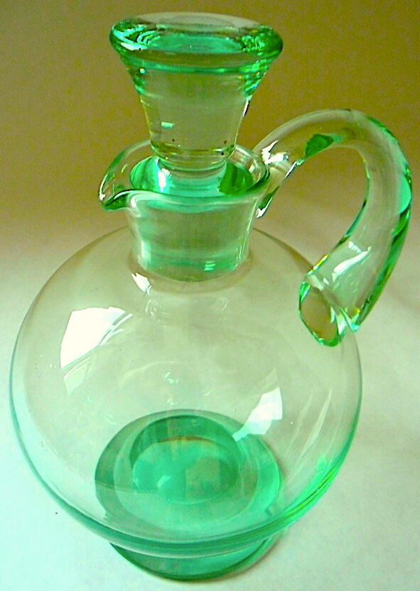 Crystal globular decanter from the daum house
