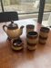 Stoneware tea/coffee set