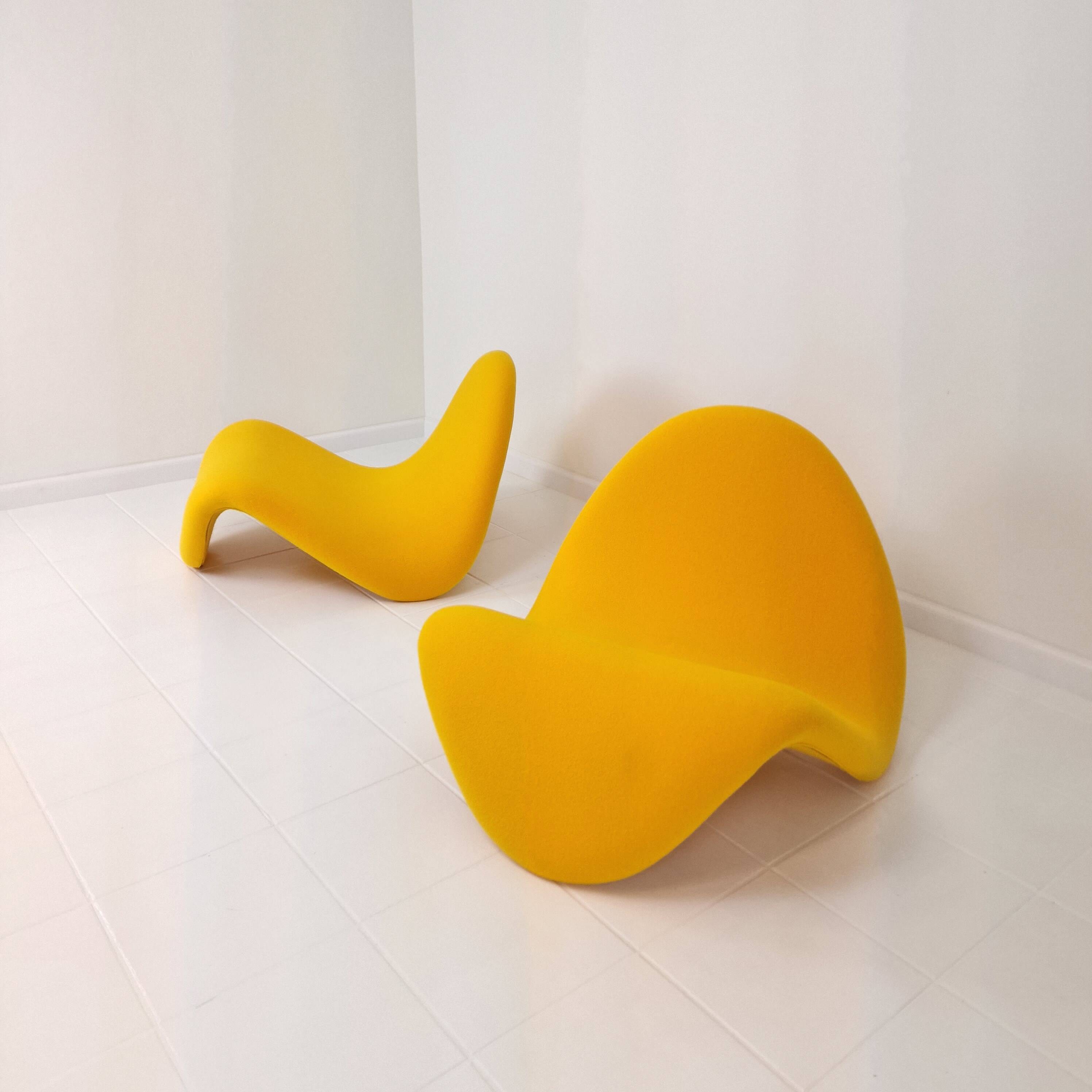 Set of 2 Tongue Chairs by Pierre Paulin for Artifort, 1960s