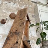 Solid wood carpenter's workbench