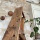 Solid wood carpenter's workbench