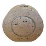 Fratelli Mannelli travertine soliflore vase