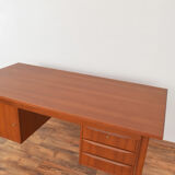 Bureau en teck danois du milieu du siècle par Gunnar Nielsen pour Tibergaard, années 1960.