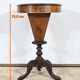 Trumpet Table for Work and Games, Walnut – Late 19th Century