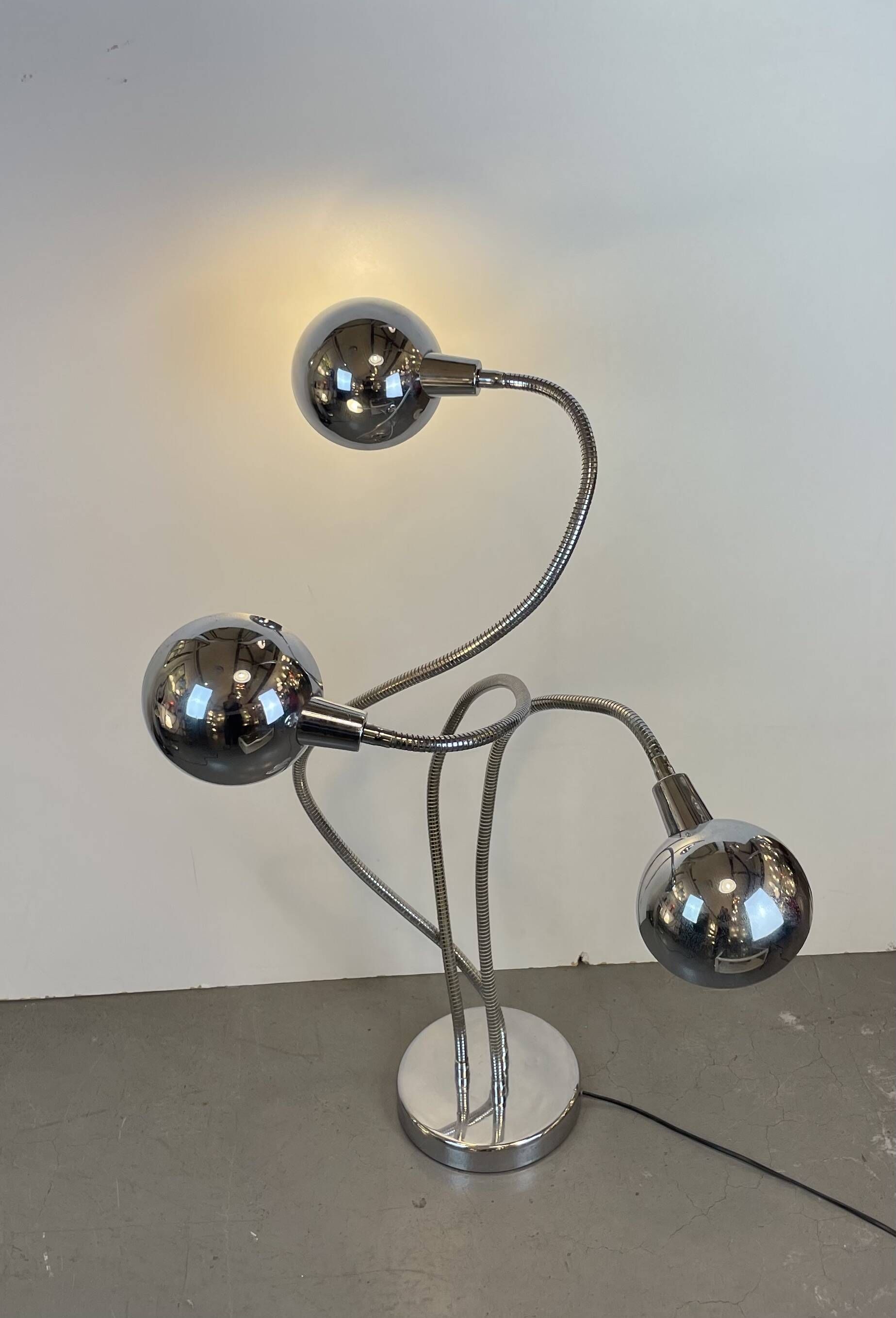 Hydra, Floor lamp by Pierre Folie for Jacques Charpentier, France, 1960