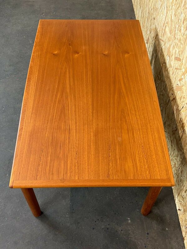 Table basse danois en teck, Danemark 60/70