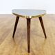 Vintage tripod pedestal table