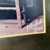 Scène de vie campagnarde Michel José