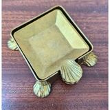 Vintage FAL brass ashtray set