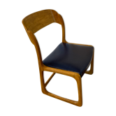 Chaise traîneau luge Baumann