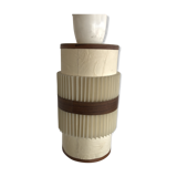 Pleated paper hanging lamp