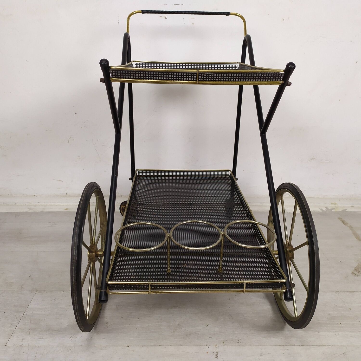 Vintage bar trolley