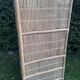 Vintage bamboo and rattan wardrobe or storage unit